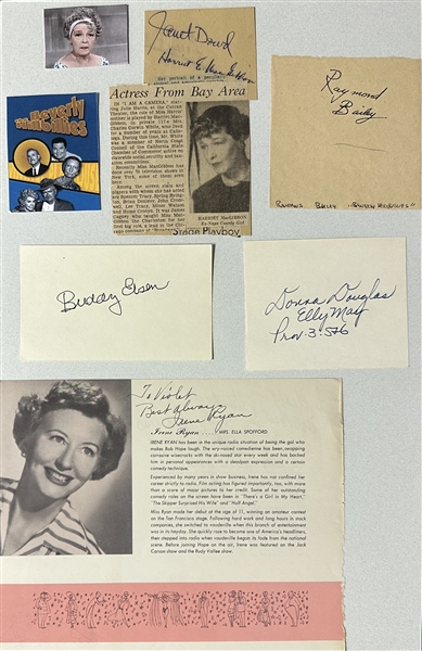 Beverly Hillbillies - Cast Signatures