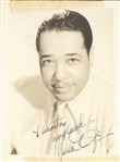 Duke Ellington Signed Photograph