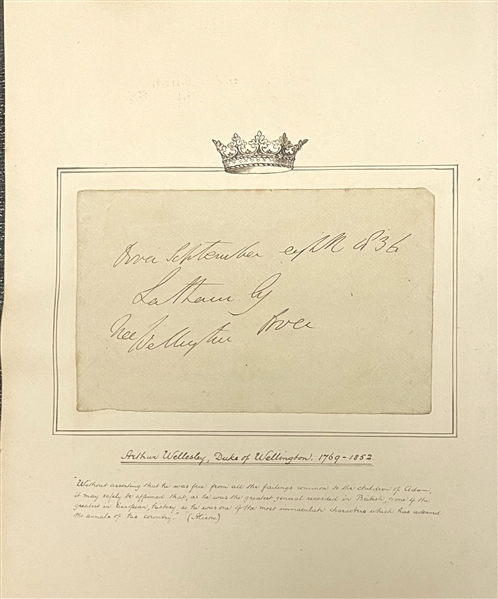 19th Century Autograph Book (Arthur Conan Doyle, Bram Stoker, Duke Of Wellimngton and over 75 other autographs