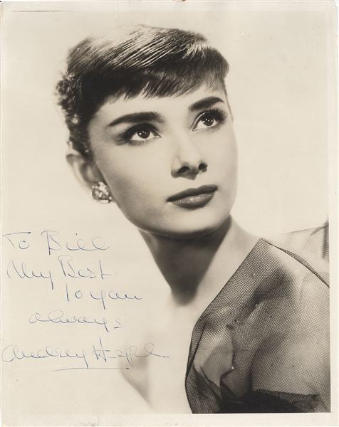 Audrey Hepburn Signed Photo