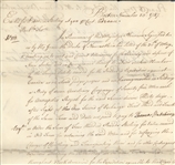 William Shirley, French and Indian War Document