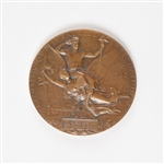  Paris 1900 Exposition Universelle/Summer Olympics Bronze Commemorative Medal with Original Case