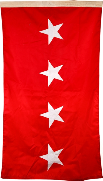 Headquarter's Flag of General Bernard W. Rogers