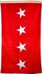 Headquarters Flag of General Bernard W. Rogers