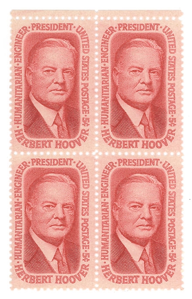 Herbert Hoover Lot - 4 Items!