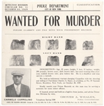 20 Wanted for Murder, Larceny, Robbery from the 1920s. 