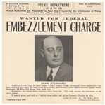 20 Wanted for Murder, Larceny, Robbery from the 1920s. 