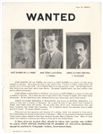 20 Wanted for Murder, Larceny, Robbery from the 1920s. 