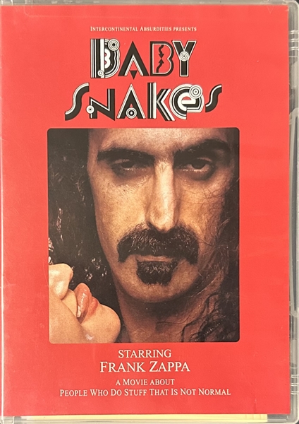 Frank Zappa Clay Figures & Baby Snakes DVD