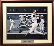 Derek Jeter Oversized Signed Photo