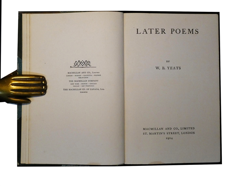 William Butler Yeats AMQS in his book.