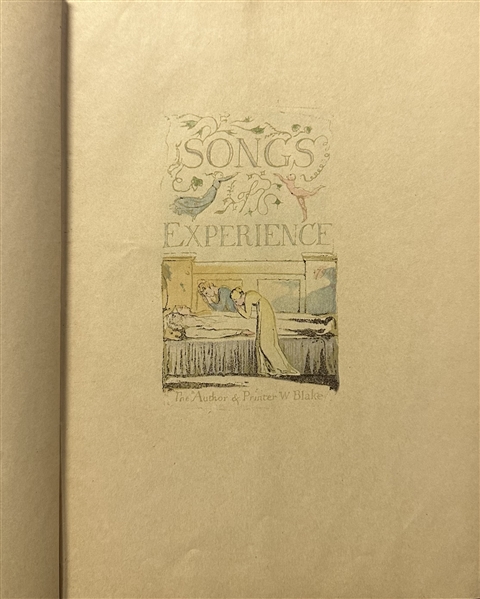 Songs of Experience Reproduction