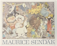 Maurice Sendak Signed Promotional Poster