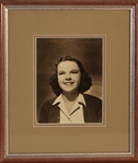 Judy Garland Vintage Signed Photo