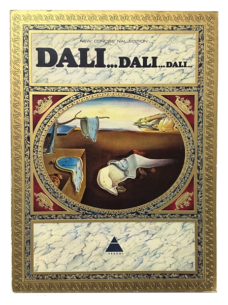 Dali Signed Book and Drawing