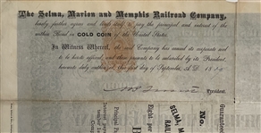 Nathan Bedford Forrest Double Signed as Bond