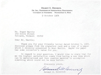 Helumt G. Heinrich-specialist in aeronautical deceleration and supersonic parachute design