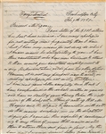 Andrew Johnson Autograph Letter Signed