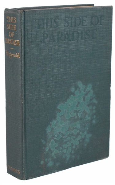 F. Scott Fitzgerald Signed This Side of Paradise