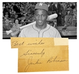 Jackie Robinson and Brooklyn Dodgers, 1948-49 autographs