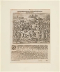 De Bry Native American Market Engraving from 1590