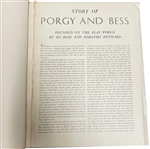 Gershwin Signed 1st Limited Edition Porgy & Bess (George Gershwin, DuBose Heyward, Ira Gershwin” and “Rouben Mamoulian.)