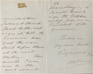 King Edward VII ALS as Prince of Wales 