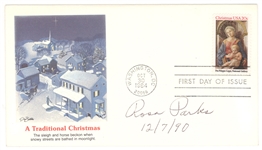 Rosa Parks Signed FDC