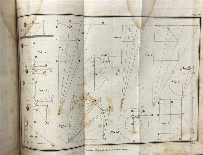 Robert Fulton Signed book from his library…American Steam Boat Inventor