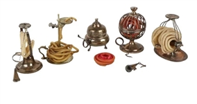 Collection Of Antique Wax Jacks - Used for Sealing Documents & Letters