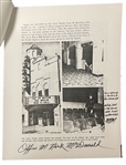 Lee Harvey Oswald: Maurice 'Nick' McDonald Aresting Officer Signed 11 times !