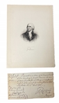 James Duane Signed as 1785 Mayor of New York