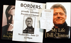 Bill & Hillary Clinton Signed Books