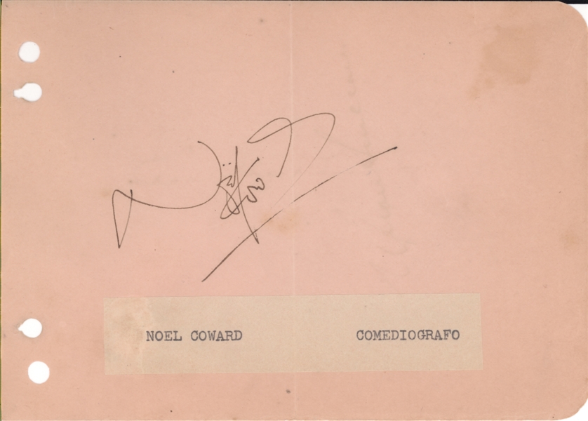 Noel Coward