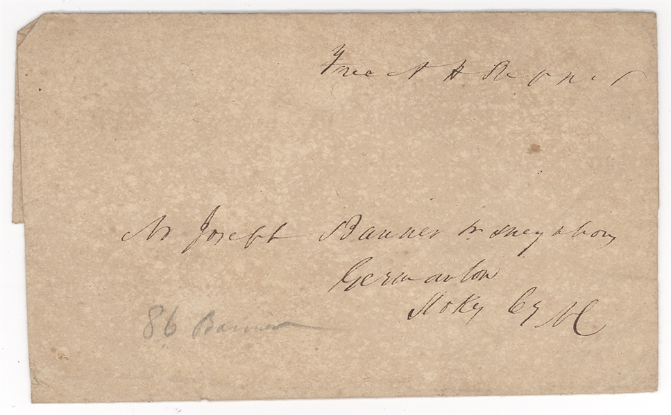 Alexander H. Stephens Free Frank