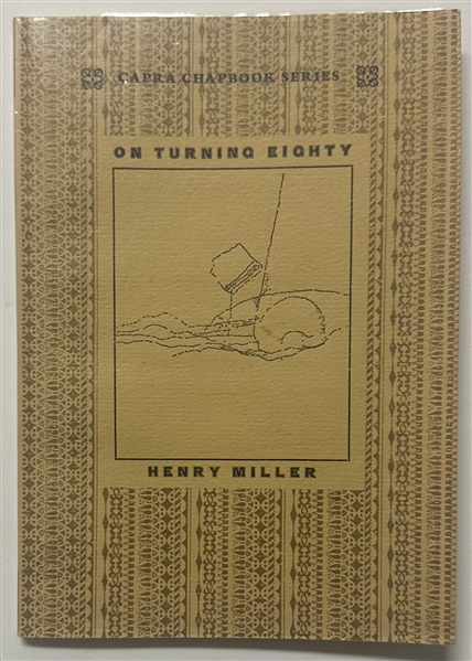 Henry Miller Signed Book 