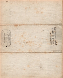Civil War Navy Department Letter Signed by Secretary Gideon Welles (1864)