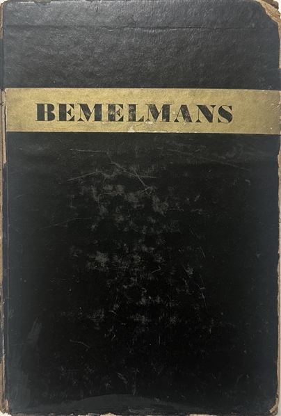 The Donkey Inside, Bemelmans - Limited First Edition with 2 Signed Original Drawing-