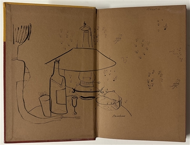 The Donkey Inside, Bemelmans - Limited First Edition with 2 Signed Original Drawing-