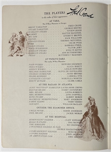 Margaret Mitchell Partial TLS with 1939 Gone With the Wind Souvenir Program