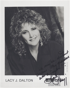 Collection of Nine Signed Publicity Photographs – Music Legends