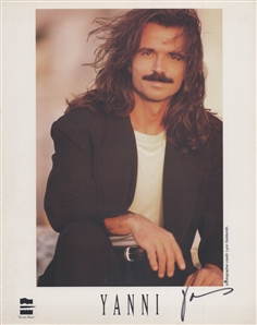 Collection of Nine Signed Publicity Photographs – Music Legends