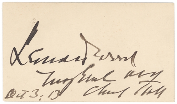 Spanish-American & Philippine-American War Generals Collection: Leonard Wood & Frederick Funston