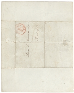 Washington Irving Signed 1848 Autograph Letter on His Columbus Writings