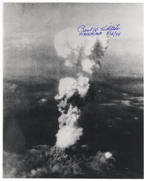 Paul Tibbets Signed Photo