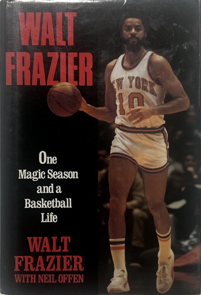 Signed Sports Legends Biography Set – Walt Frazier & Lou Boudreau (Both Signed First Editions)