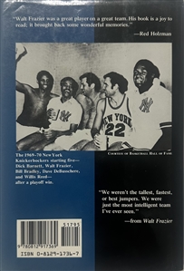 Signed Sports Legends Biography Set – Walt Frazier & Lou Boudreau (Both Signed First Editions)