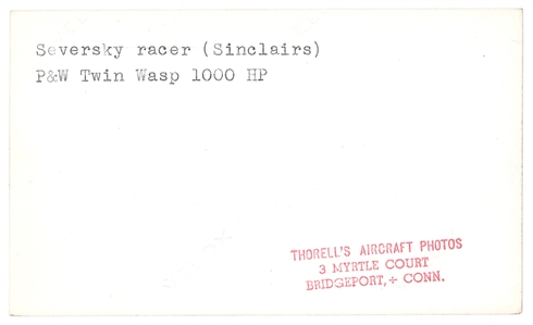 Pioneers of Flight – 1911 Aero Club of New York Signed Invitation, Alexander de Seversky Signed Photographs & 1929 Boeing Hornet Shuttle Pilot Cover