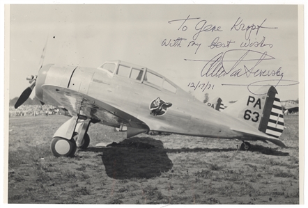 Pioneers of Flight – 1911 Aero Club of New York Signed Invitation, Alexander de Seversky Signed Photographs & 1929 Boeing Hornet Shuttle Pilot Cover