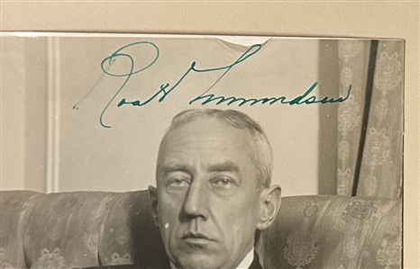 Roald Amundsen Signed Photo